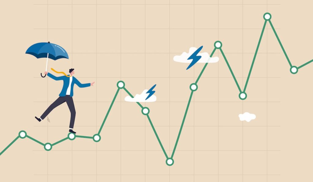 Risque vs. Volatilité en Bourse: Comprendre la Différence pour Atténuer vos Peurs 🧘🏾‍♀️