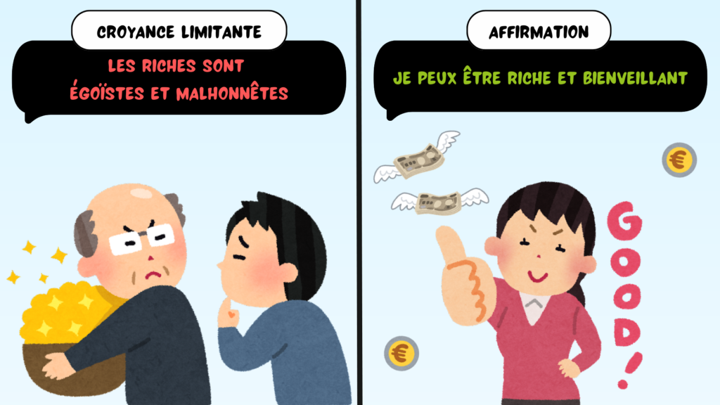 Croyances Limitantes Les riches sont égoïstes et malhonnêtes